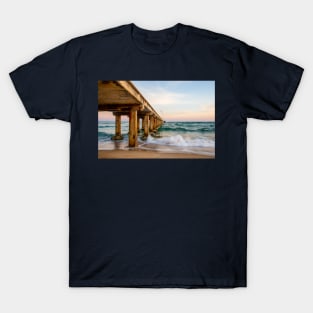 Dromana Pier, Dromana, Mornington Peninsula, Victoria, Australia, T-Shirt